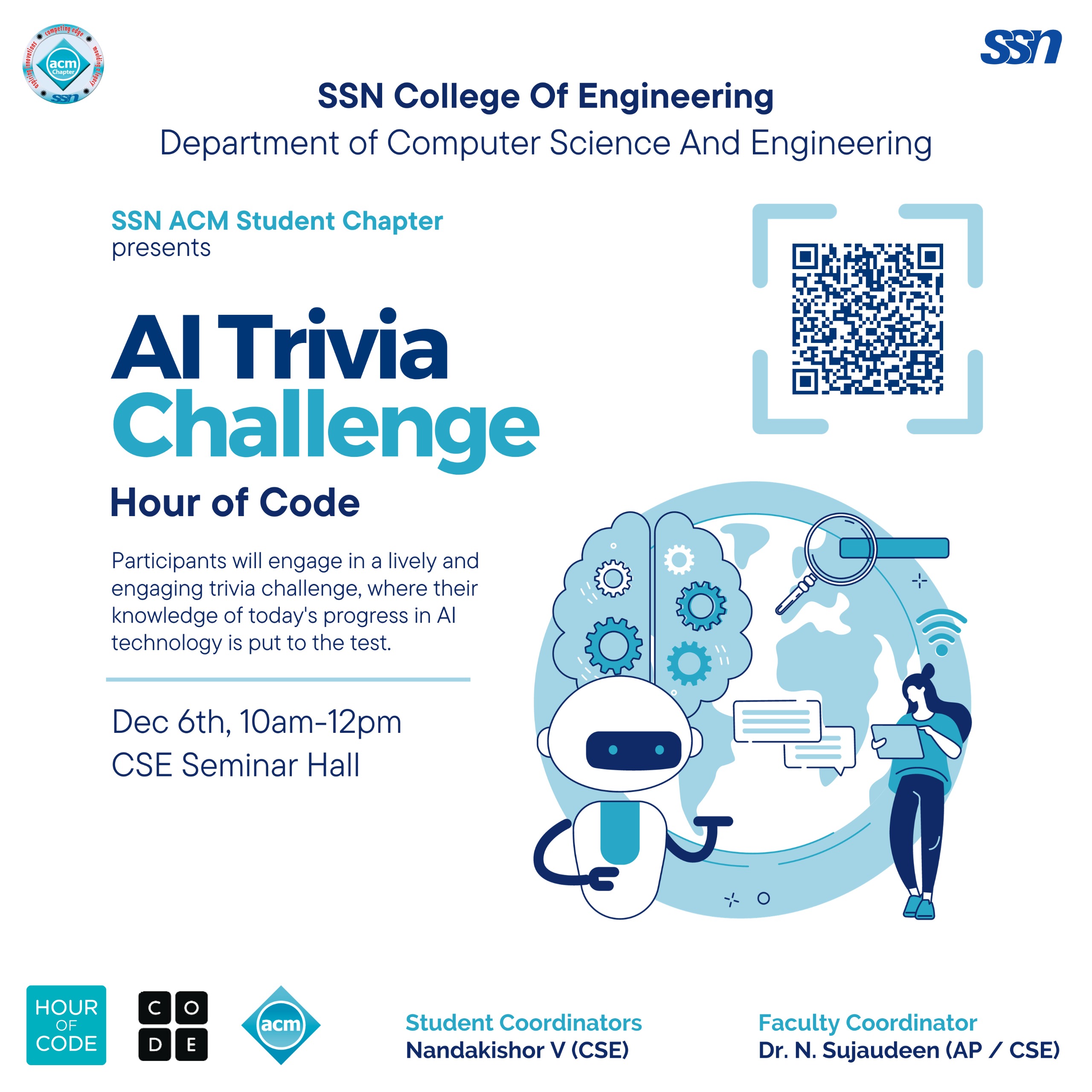 Hour of Code AI Trivia Challenge - 6th December, 2023