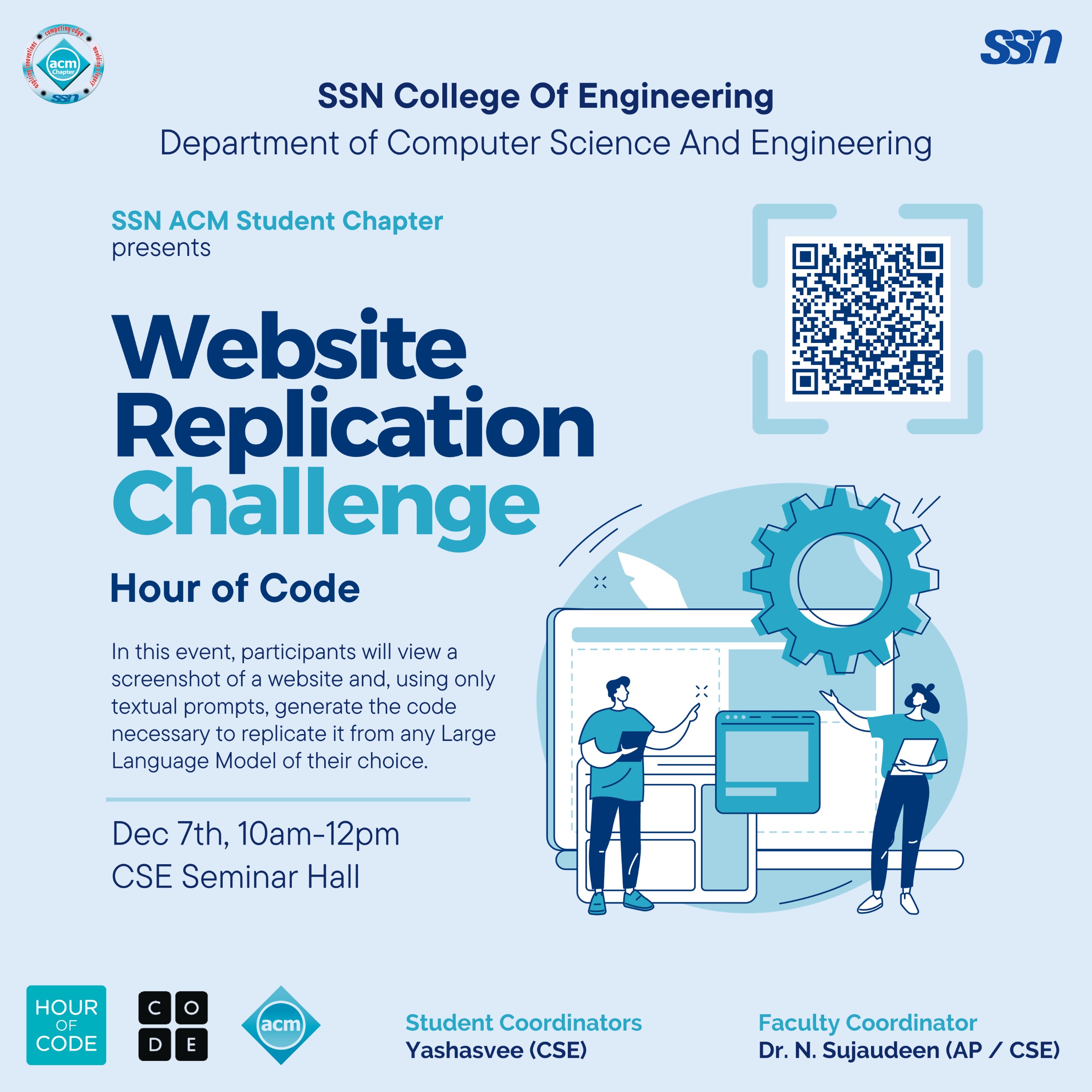 Hour of Code Website Replication Challenge - 7th December, 2023