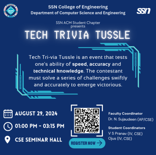 ACM - Tech Trivia Tussle - 29th August, 2024